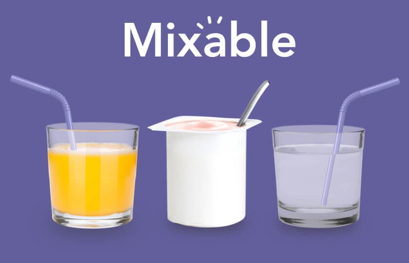 Vyvanse® is mixable.
