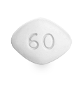 Vyvanse® (lisdexamfetamine dimesylate) 60 mg chewable tablet.